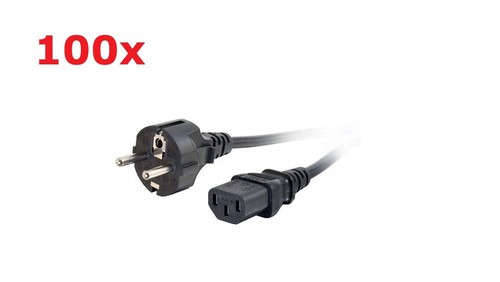 100x dell kaltgerätekabel - 100x,