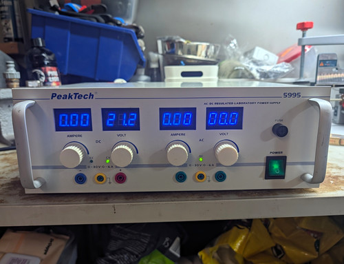 Peaktech 5995 labornetzgerät - peaktech,