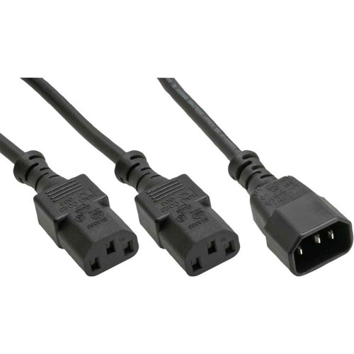 Inline netz kabel - inline®, netz-y-kabel