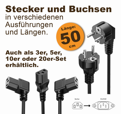 Stromkabel kaltgerätestecker - stromkabel,
