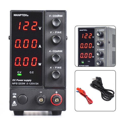 120v regelbares dc - 0‑120v,