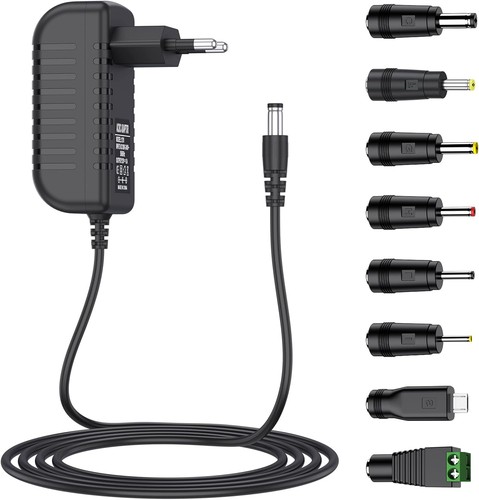 Netzteil 12v mit 8 dc - mit,